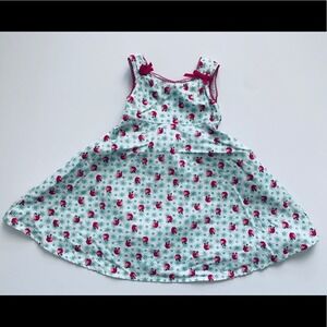 Gymboree Candy Apple Girls Dress Sleeveless Party Play Toddler Sz 18-24 mths New